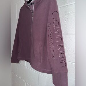 Calvin Klein Mauve Performance Jacket